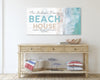 Custom Beach House Sign, Family Beach House Sign