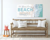 Custom Beach House Sign, Family Beach House Sign