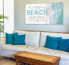 Custom Beach House Sign, Family Beach House Sign