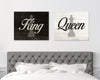 King And Queen Decor • Master Bedroom Decor