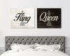 King And Queen Decor • Master Bedroom Decor