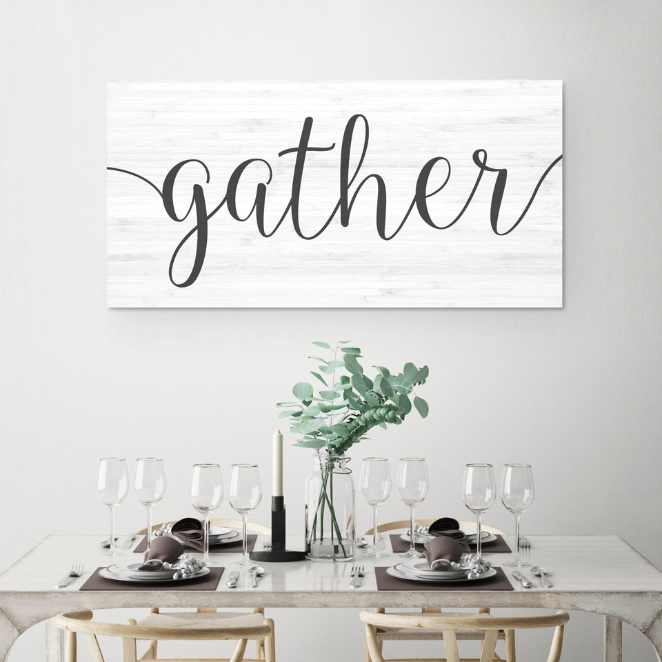 Gather store Sign