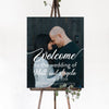 Vertical Wedding Welcome Sign